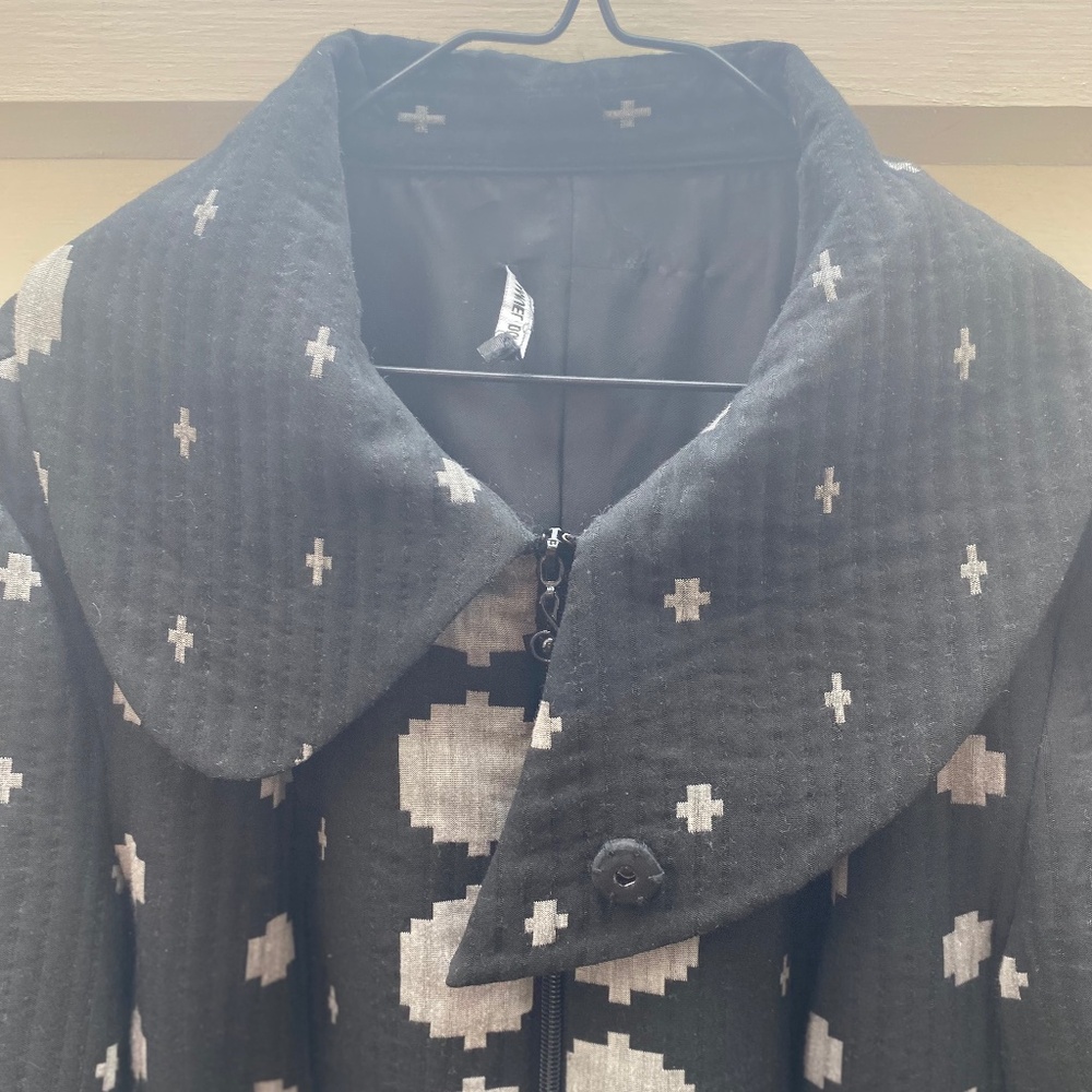 Samuel Dong Jacket Black and Gray S